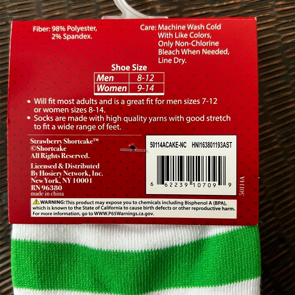 Brand new Strawberry Shortcake socks 🍓 - Picture 4 of 4